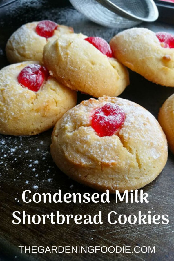 Condensed Milk Shortbread Cookies