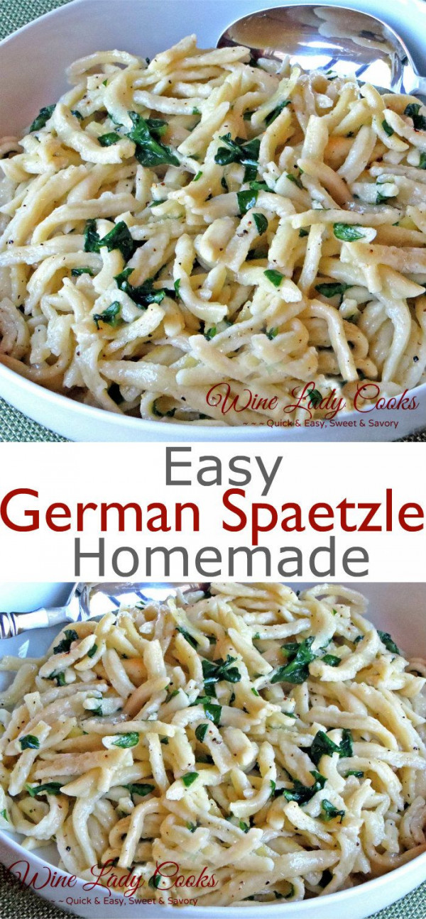 Easy Homemade German Spaetzle Recipe