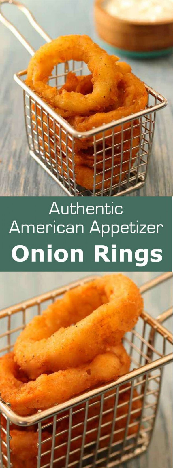 Authentic American Onion Rings & Ranch Dressing
