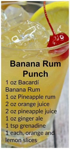 Banana Rum Punch