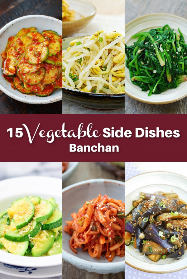 15 Korean Vegetable Side Dishes