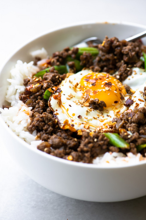 Easy Korean Beef Rice Bowls (30 minutes)