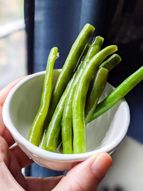 Spicy Lacto-Fermented Green Beans