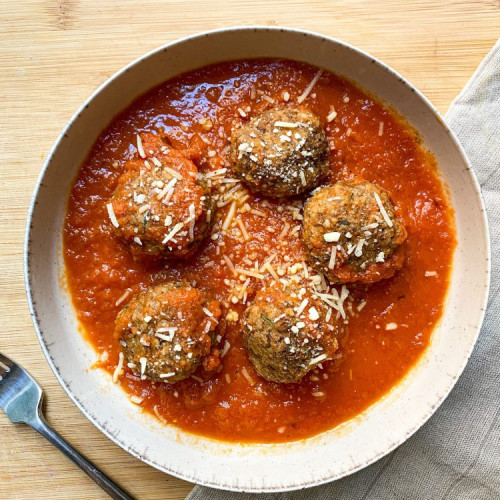 Easy Vegan Lentil Meatballs | Mediterranean Style