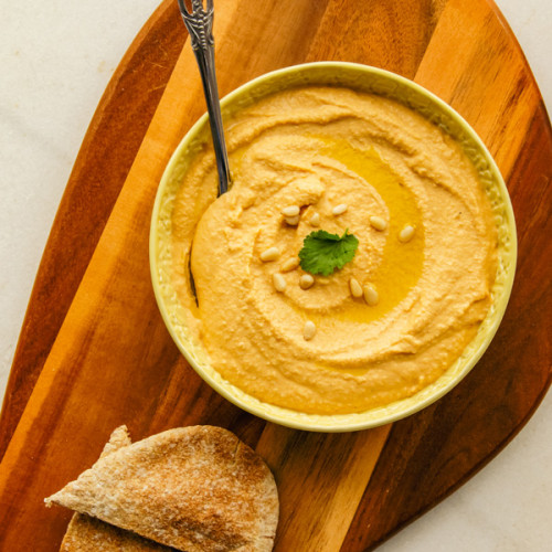 Vegan Hummus with Canned Chickpeas