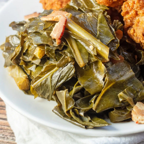 Collard Greens with Bacon (Incredibly Tasty Southern Side Dish)
