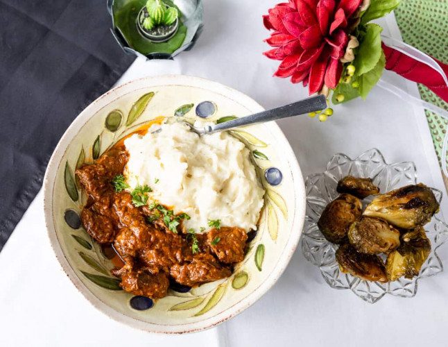 Beef Tips with Gravy