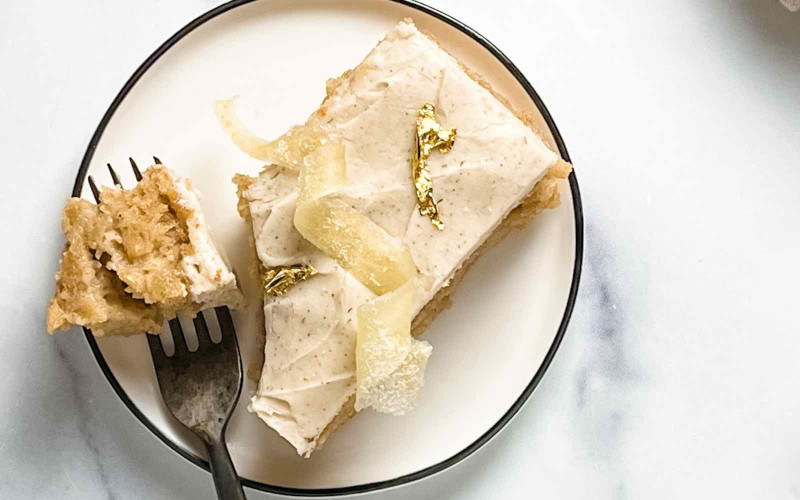 Parsnip Tres Leches Cake with Clove and Nutmeg Buttercream