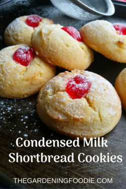 Condensed Milk Shortbread Cookies