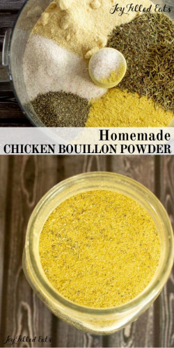 Homemade Chicken Bouillon Powder - Vegan Chicken Broth Substitute