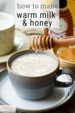 Warm Spiced Milk and Honey Drink Recipe