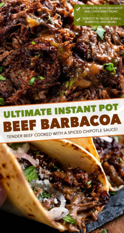 Ultimate Instant Pot Beef Barbacoa