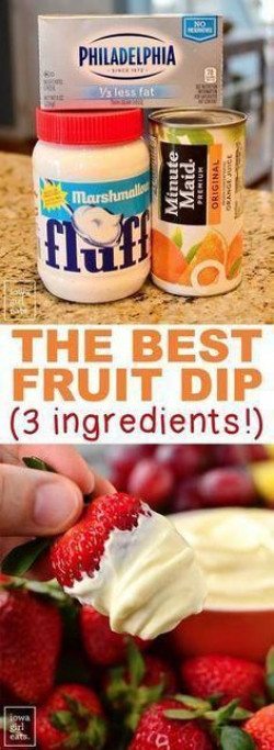 The Best Fruit Dip Ever