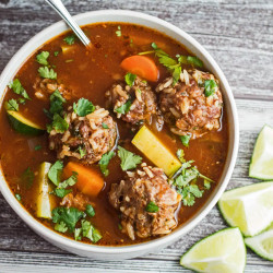 Albondigas Soup (Hearty Mexican Meatball Soup)