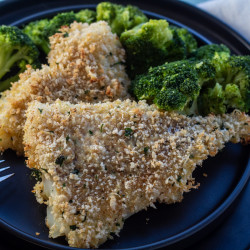 Panko Baked Cod (Easy Breaded Cod with Lemon and Parmesan!)