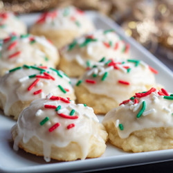 Italian Ricotta Cookies (Incredibly Easy Christmas Cookies with Glaze)