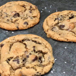 Salted Caramel Chocolate Chip Cookies